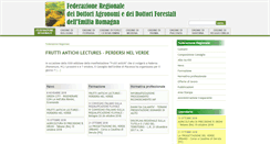 Desktop Screenshot of agronomiforestali-rer.it